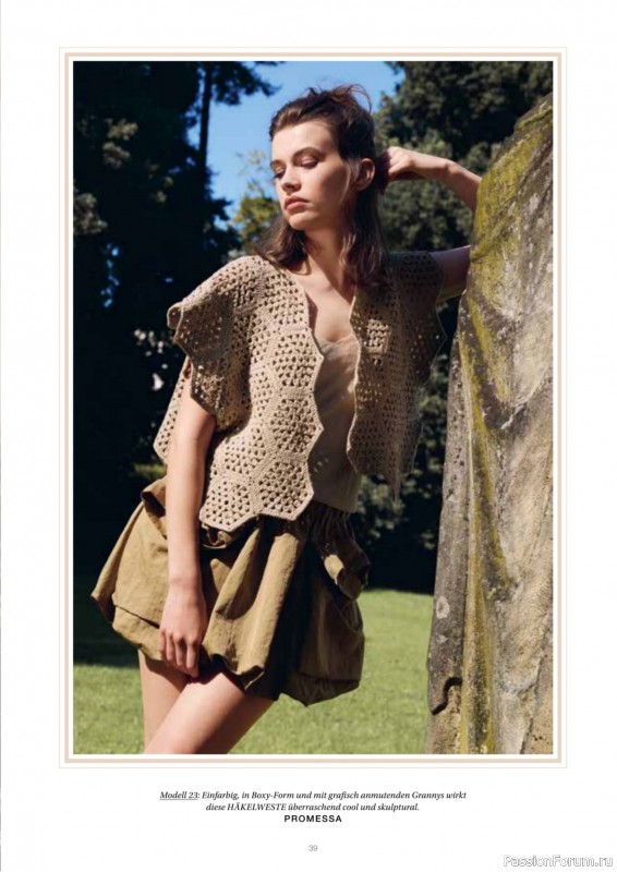 Вязаные модели в журнале &laquo;Lana Grossa Nera - Spring/Summer 2026&raquo;.