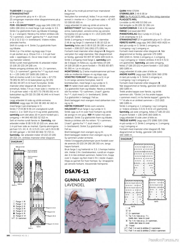 Вязаные проекты в журнале &laquo;Yarnmade №1 2018 Spring & Summer&raquo;. Продолжение