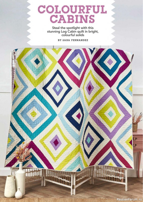 Коллекция проектов для рукодельниц в журнале «Love Patchwork & Quilting №157 2025»