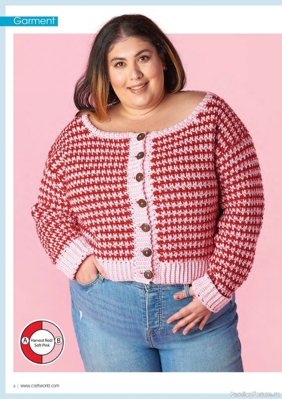 Вязаные проекты крючком в журнале «Crochet Now №104 2024»