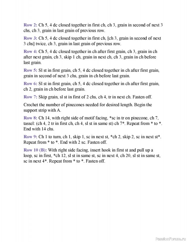 Вязаные проекты в книге &laquo;150 Crochet Borders&raquo;. Часть 3