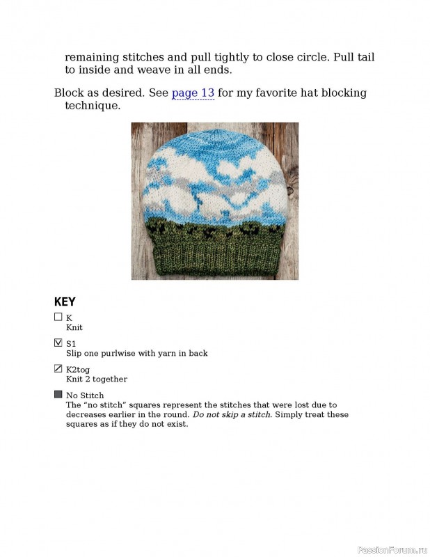 Вязаные проекты в книге «Knitting the U.S.A.». Часть 3