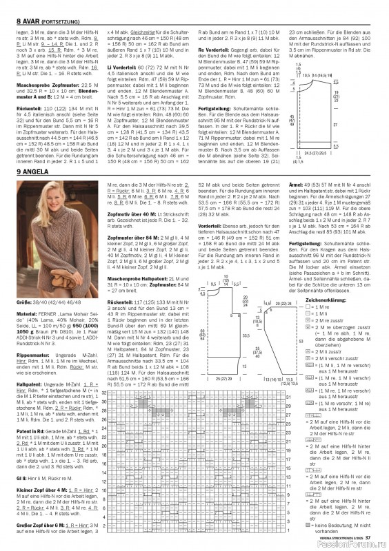 Вязаные модели в журнале «Verena Stricktrends №3 2025»