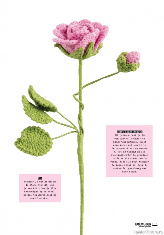 Коллекция проектов для рукодельниц в журнале «Handwerken Zonder Grenzen №252 2025»