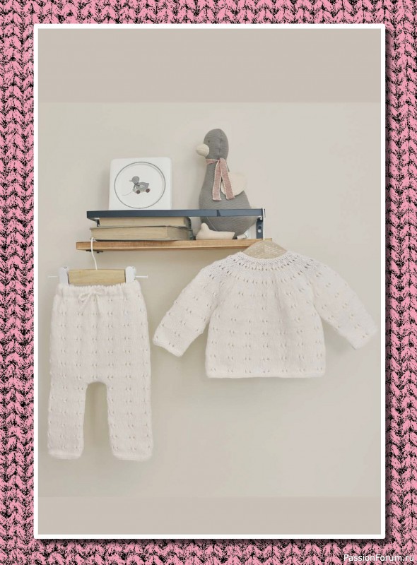 Вязаные модели для детей в журнале &laquo;Piu Maglia Bebe №6 2026&raquo;