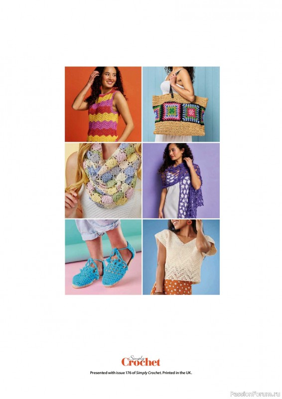 Вязаные проекты крючком в журнале &laquo;Simply Crochet №176 2026&raquo;
