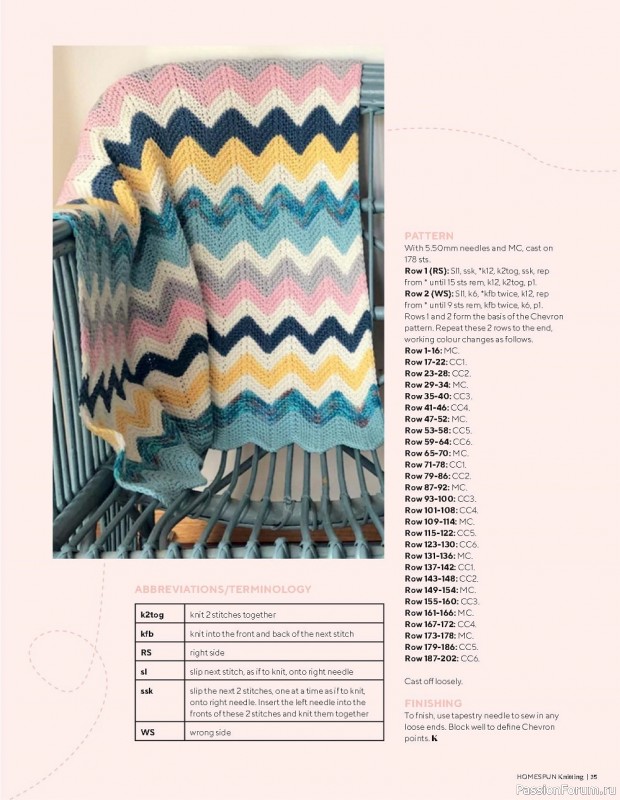 Вязаные проекты спицами в журнале «Homespun Knitting №3 2022»