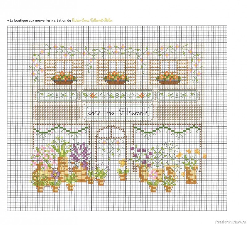 Коллекция вышивки в книге «Reves de fleurs - 2026»