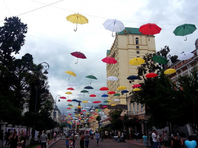 Ярмарка мастеров и праздник города Батуми