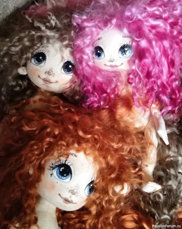 Мои любимые куклы.