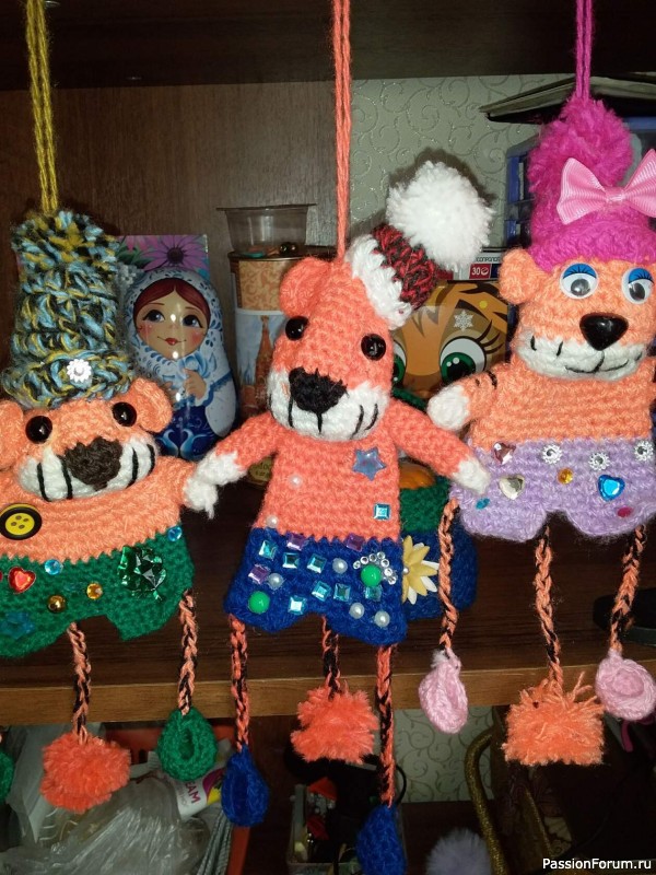 Игрушки крючком