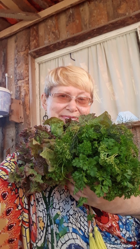 Что растёт на нашем маленьком огородике.