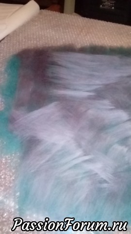 Валяное зимнее платье "Ледяной цветок"