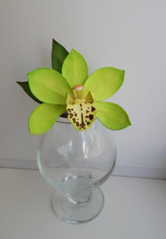 Орхидея цимбидиум и фаленопсис из фоамирана