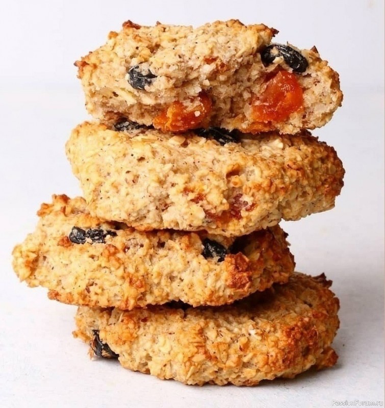 Овсяно-ореховое печенье