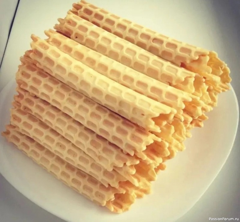 Сладкие и вкусные вафли