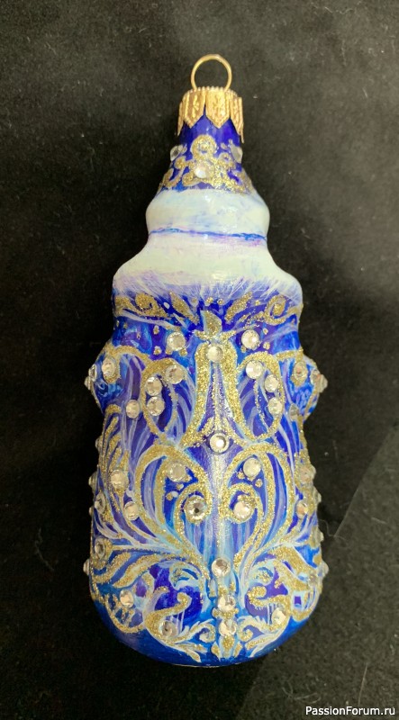 Елочная игрушка авторской росписи
