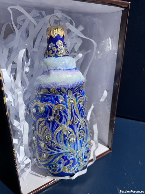 Елочная игрушка авторской росписи