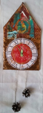 Самодельные часы