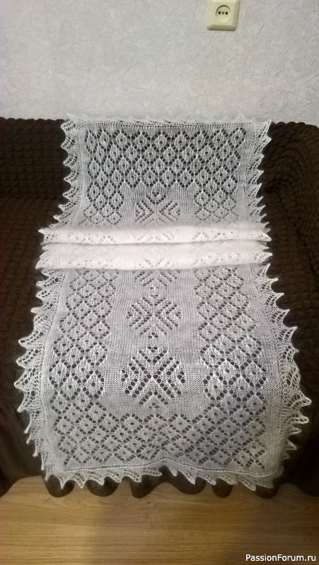 Пуховые палантины