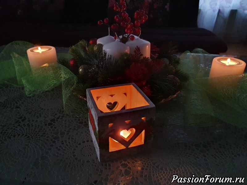Новогодние свечи