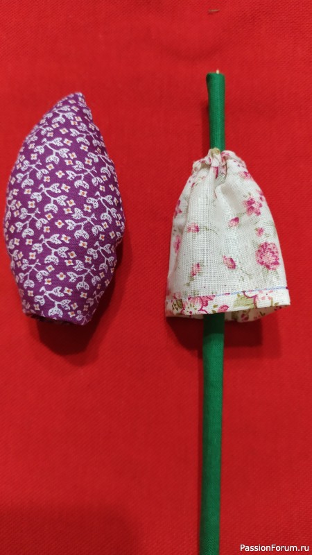 Тюльпанов много не бывает- МК по шитью тюльпанов на онлайн встрече 6 февраля
