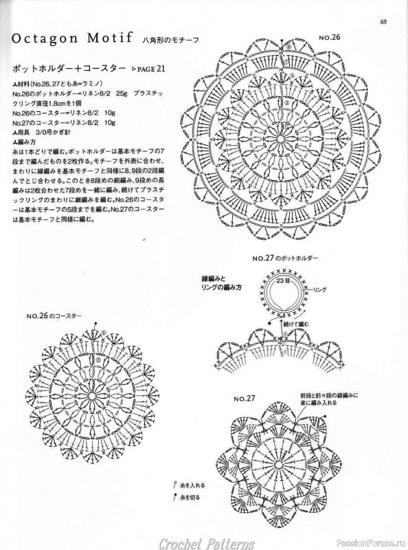 Вязаные проекты = Crochet motif 2008 для интерьера и аксессуаров