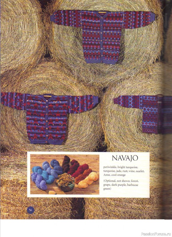 Журнал "Fair Isle Sweaters Simplified" 2000. Часть I