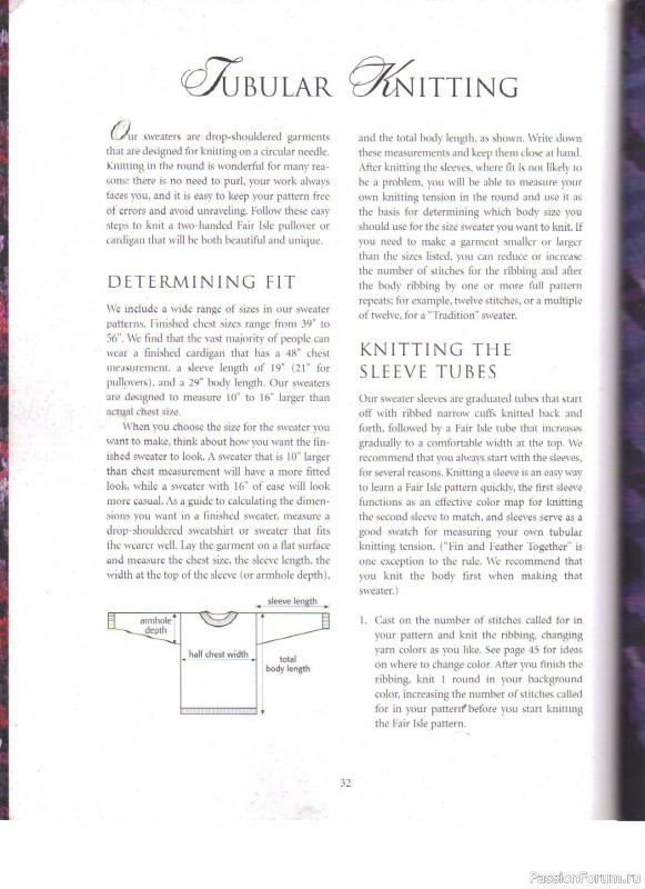 Журнал "Fair Isle Sweaters Simplified" 2000. Часть I