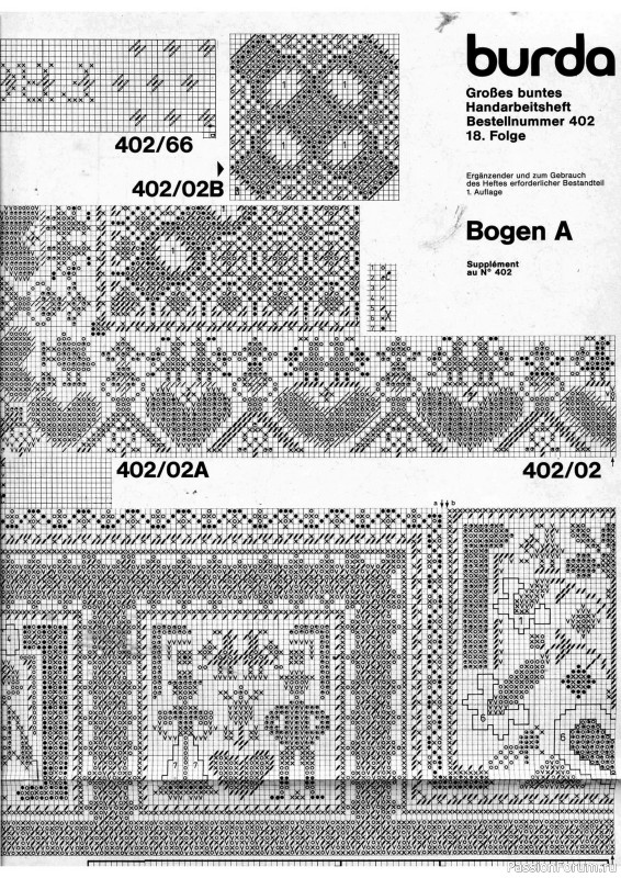 Журнал "Burda special" E402 1978 Handarbeitsheft