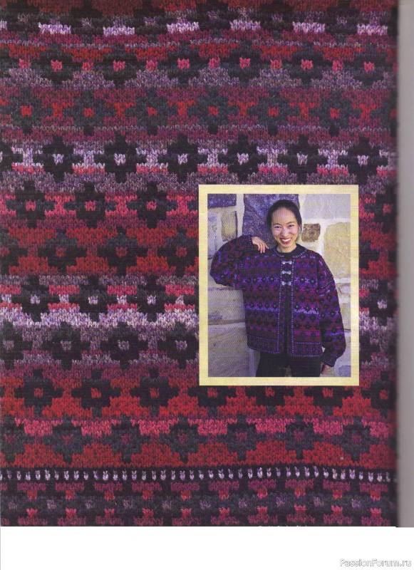 Журнал "Fair Isle Sweaters Simplified" 2000. Часть I