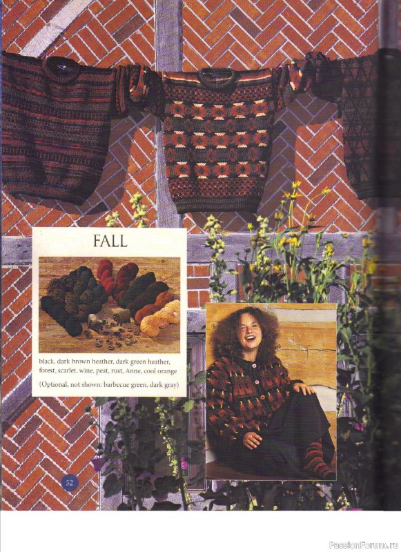 Журнал "Fair Isle Sweaters Simplified" 2000. Часть I