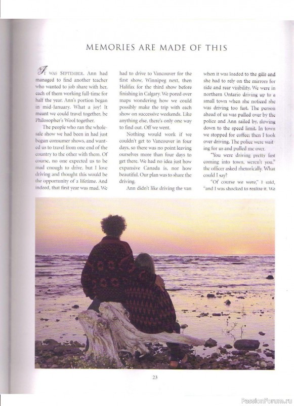 Журнал "Fair Isle Sweaters Simplified" 2000. Часть I