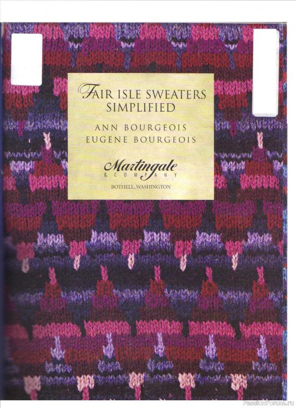 Журнал "Fair Isle Sweaters Simplified" 2000. Часть I