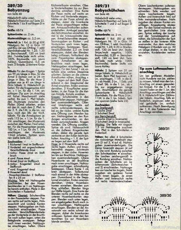 Журнал "Burda special" E389 1996 Spitzenh&auml;keln