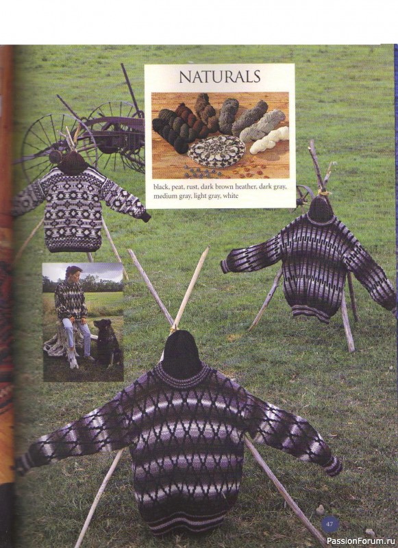 Журнал "Fair Isle Sweaters Simplified" 2000. Часть I
