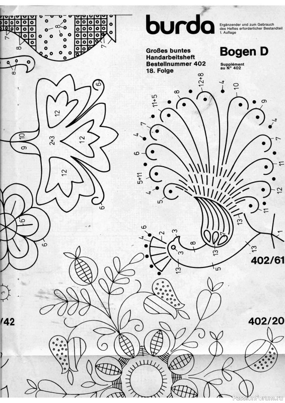 Журнал "Burda special" E402 1978 Handarbeitsheft