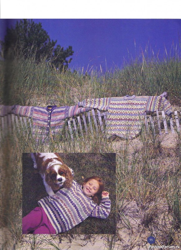 Журнал "Fair Isle Sweaters Simplified" 2000. Часть I