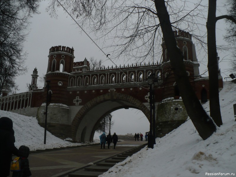 Зимняя прогулка по парку Царицыно.