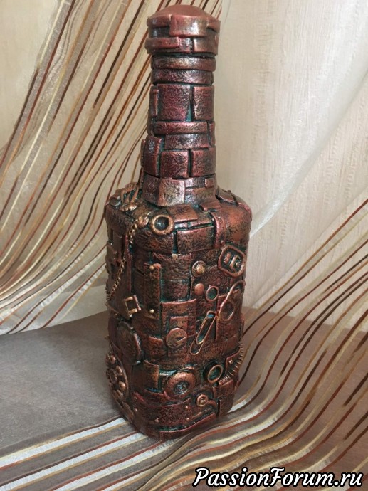 Бутылки в разных стилях