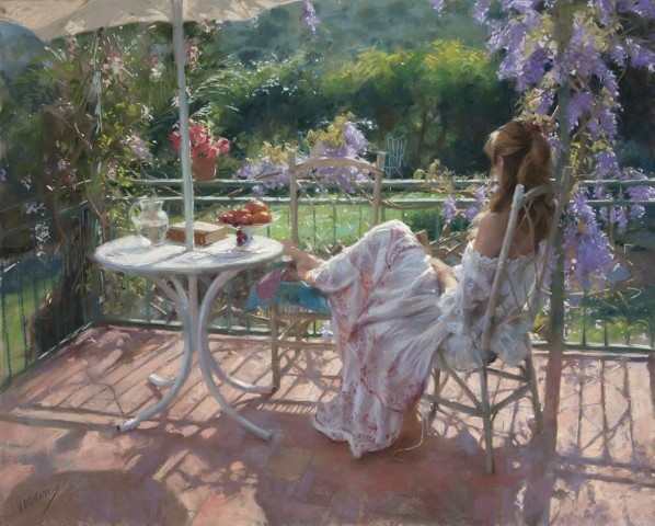 АРТ-ТЕРАПИЯ. Художник Vicente Romero Redondo