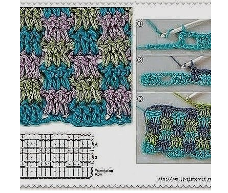 Схемки для вязания крючком