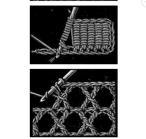 Схемки для вязания крючком