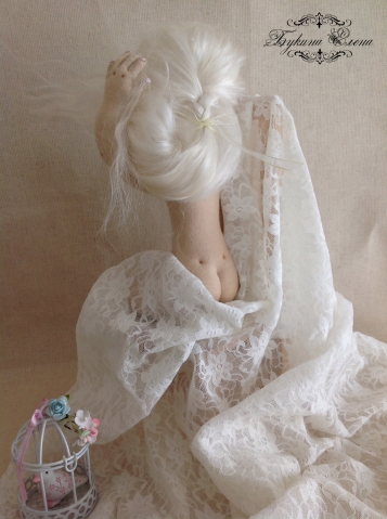 Золушка, текстильная кукла.