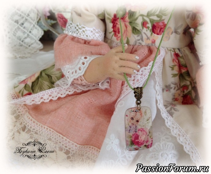Марьяша, коллекционная текстильная кукла.