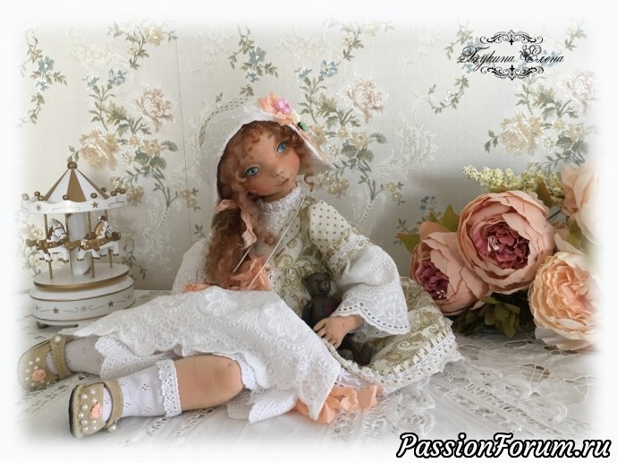 Виталинка, коллекционная авторская кукла.