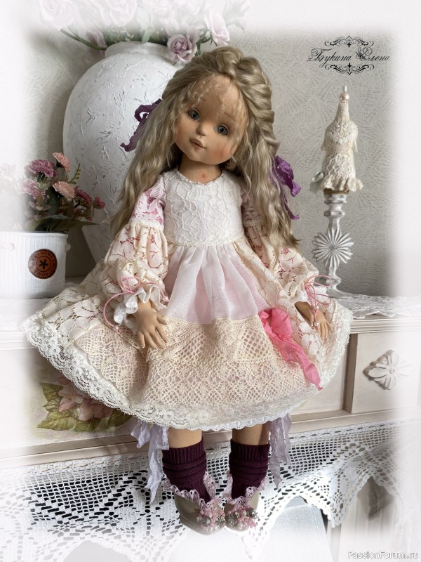 Маняша, коллекционная кукла.