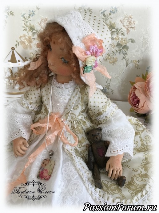 Виталинка, коллекционная авторская кукла.