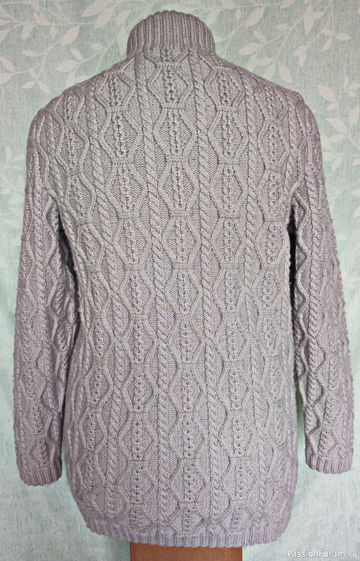 Жемчужно - пепельный жакет