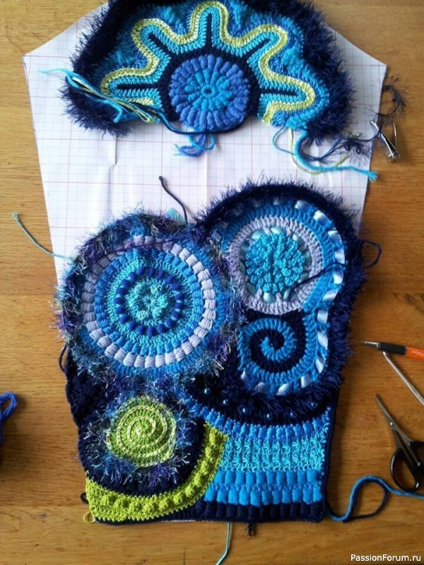 Фриформ - весенние льдинки